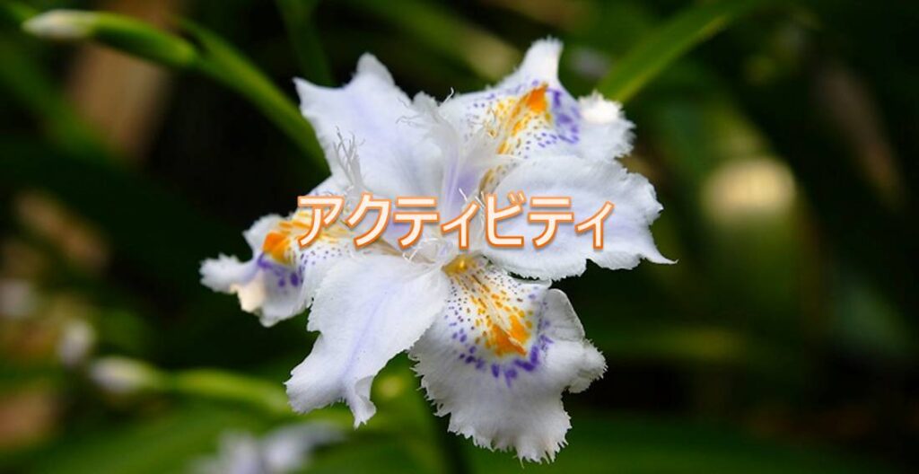 アクティビティ定義(Activity Definitio)